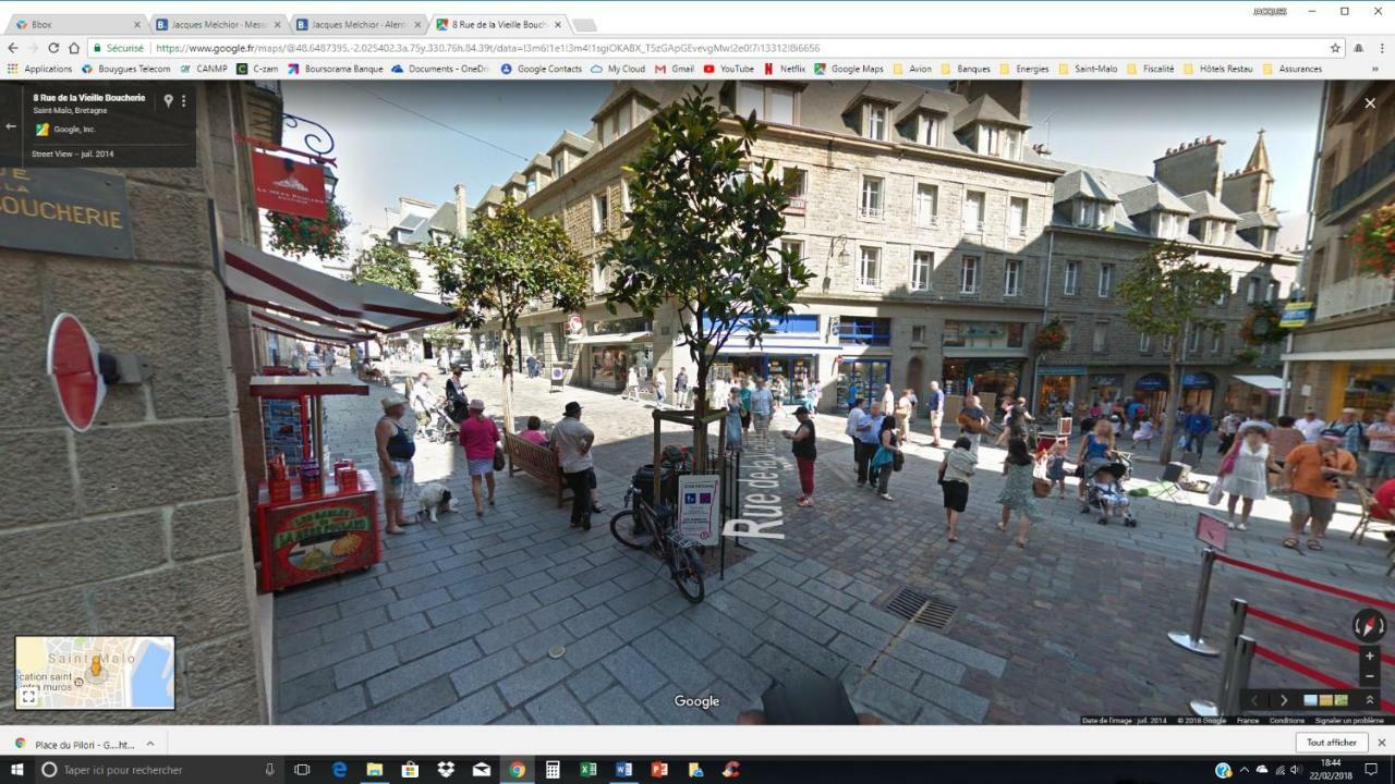 Ferienwohnung Jacques Melchior Saint-Malo Exterior foto